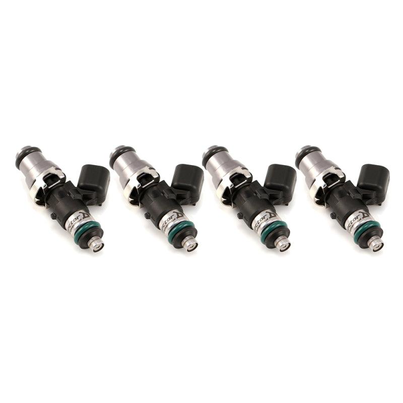 Injector Dynamics ID1050X Injectors 14mm (Grey) Adaptor Top (Set of 4) - Attacking the Clock Racing