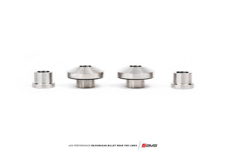 AMS Performance 2017+ Audi R8 RWD/AWD / 2015+ Lamborghini Huracan RWD Only Billet Rear Toe Links - Attacking the Clock Racing