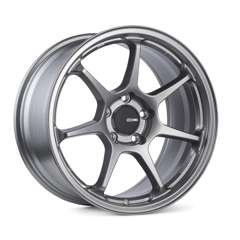 Enkei TS-7 18x8.5 5x100 45mm Offset 72.6mm Bore Storm Gray Wheel - Attacking the Clock Racing