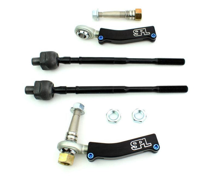 SPL Parts 89-05 Mazda Miata (NA/NB) Tie Rod Ends (Bumpsteer Adjustable/Manual Rack Only) - Attacking the Clock Racing
