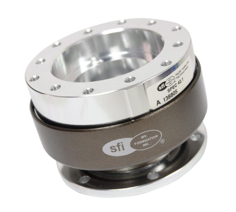 NRG Quick Release Gen 2.0 - Silver Body / Chrome Ring SFI Spec 42.1 - Attacking the Clock Racing