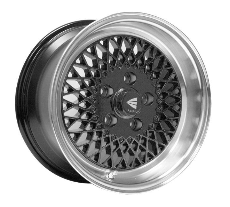 Enkei92 Classic Line 15x7 38mm Offset 5x114.3 Bolt Pattern Black Wheel - Attacking the Clock Racing
