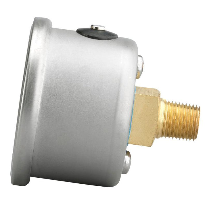 Autometer AutoGage 1.5in Liquid Filled Mechanical 0-100 PSI Fuel Pressure Gauge - Attacking the Clock Racing