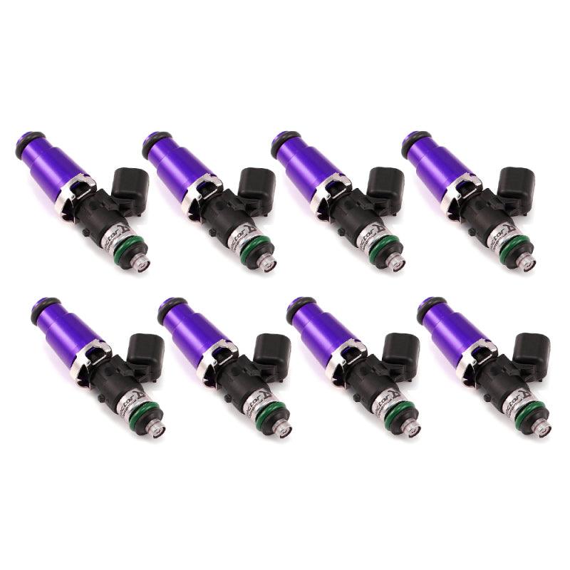 Injector Dynamics 2600-XDS Injectors - 60mm Length - 14mm Top - 14mm Lower O-Ring (Set of 8) - Attacking the Clock Racing