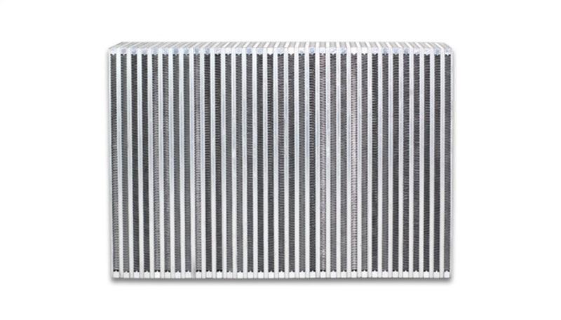 Vibrant Vertical Flow Intercooler Core 12in. W x 8in. H x 3.5in. Thick - Attacking the Clock Racing