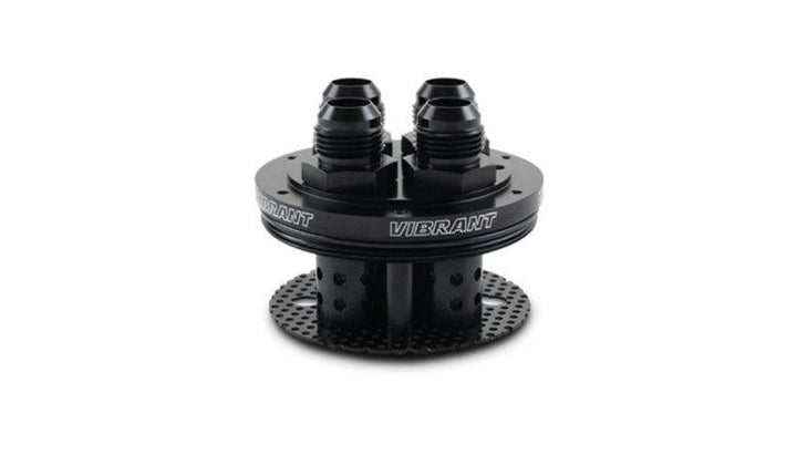 Vibrant 4-Port Catch Can Lid Assembly - Attacking the Clock Racing