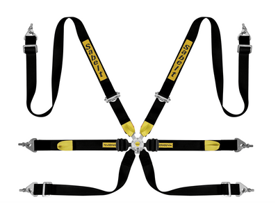 Sabelt Enduro Series Gold 6-Point Harness - Attacking the Clock Racing