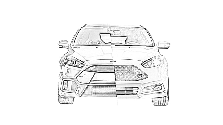 2013+ Ford Focus ST/RS Battery Mount - Attacking the Clock Racing