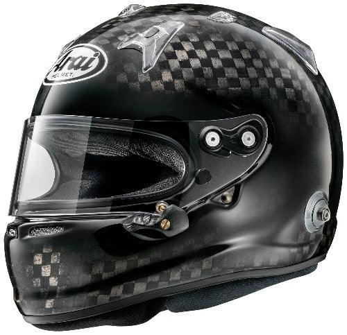 Arai GP-7SRC Helmet - FIA 8860-2018 - Carbon Black - Attacking the Clock Racing
