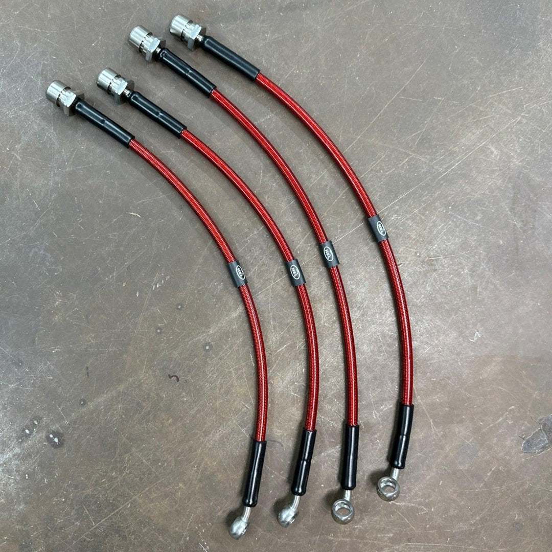 HEL Braided Brake Lines for Toyota Chaser X100 JZX100 (1996-2001) - Attacking the Clock Racing