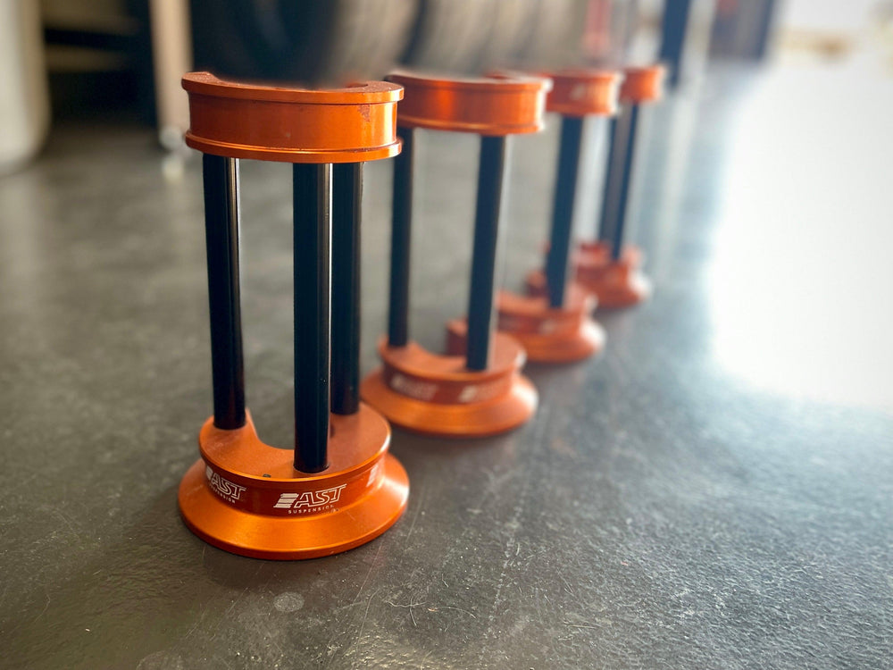 Safety Stands for AST Suspension 55mm Air Jacks - Attacking the Clock Racing