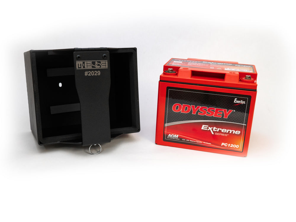 MeLe 1200 Series Rally Spec Battery Mount - Attacking the Clock Racing