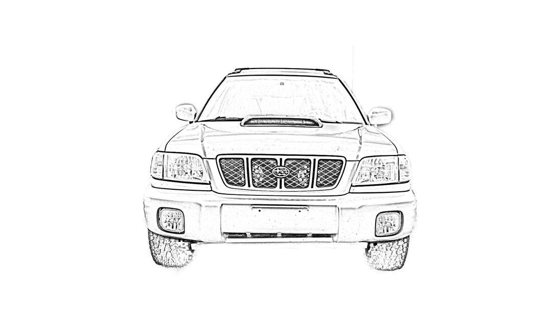 Battery Mount 1998-2002 Subaru Forester - Attacking the Clock Racing