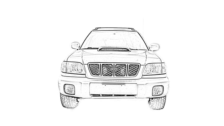 Battery Mount 1998-2002 Subaru Forester - Attacking the Clock Racing