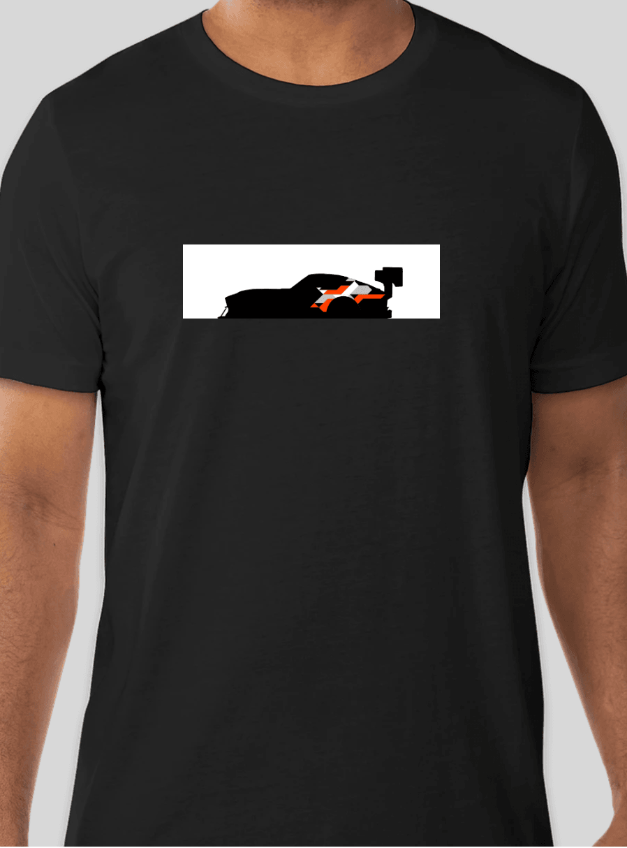 240z Livery Art Tee - Attacking the Clock Racing