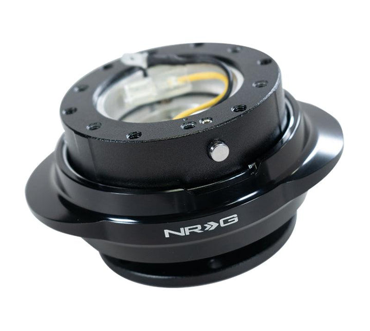 NRG Quick Release Gen 2.2 - Black Body / Shiny Black Oval Ring - Attacking the Clock Racing