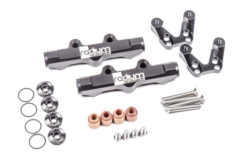 Radium Engineering Subaru EJ Top Feed Fuel Rail Upgrade - Attacking the Clock Racing