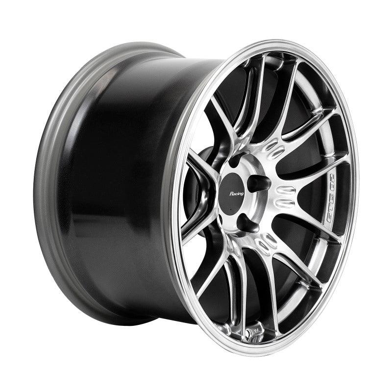 Enkei GTC02 18x10.5 5x114.3 15mm Offset 75mm Bore Hyper Silver Wheel - Attacking the Clock Racing