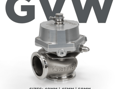 Garrett GVW-40 40mm Wastegate Kit - Silver