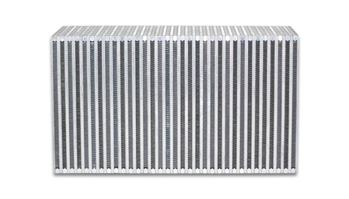 Vibrant Vertical Flow Intercooler Core 18in. W x 12in. H x 6in. Thick - Attacking the Clock Racing