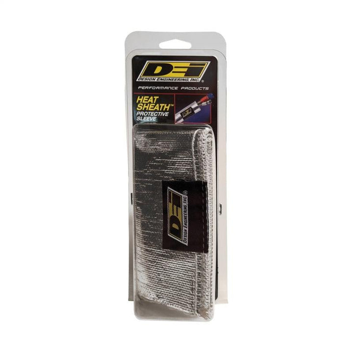 DEI Heat Sheath 1-1/2in I.D. x 3ft - Aluminized Sleeving - Sewn Edge - Attacking the Clock Racing