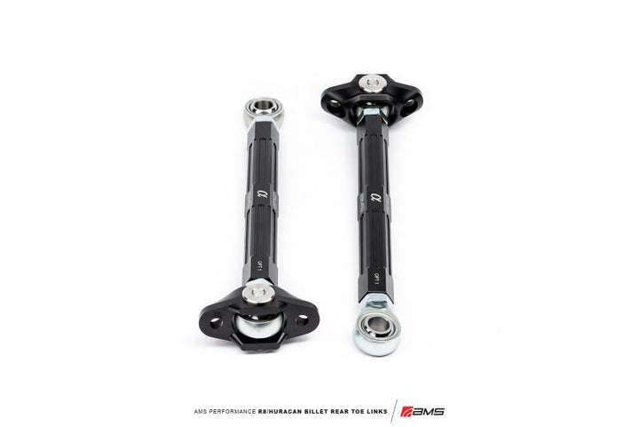 AMS Performance 2015+ Lamborghini Huracan AWD Only Billet Rear Toe Links - Attacking the Clock Racing