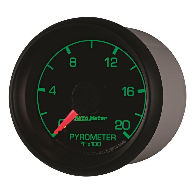 Autometer Factory Match Ford 52.4mm Full Sweep Electronic 0-2000 Deg F EGT/Pyrometer Gauge - Attacking the Clock Racing