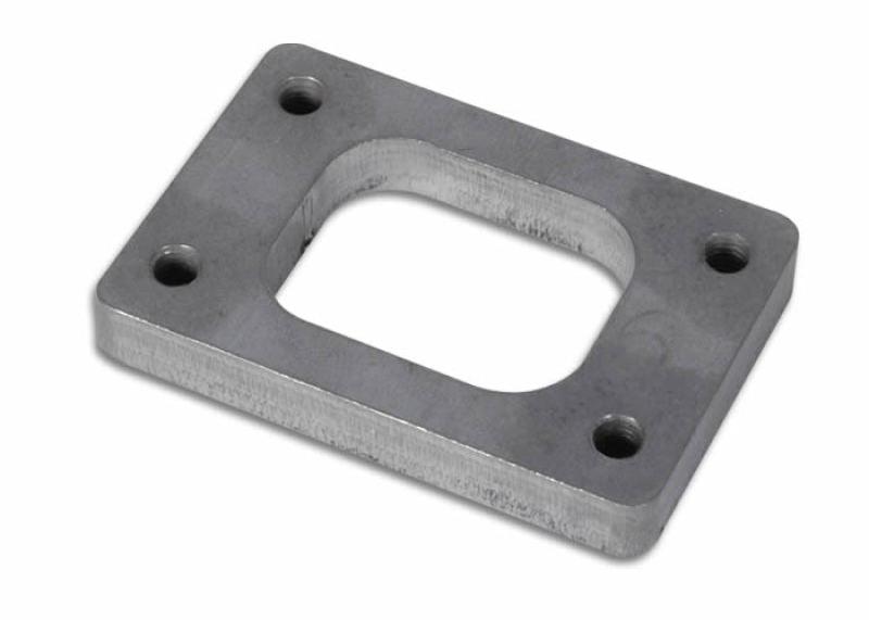 Vibrant T25/T28/GT25 Turbo Inlet Flange Mild Steel 1/2in Thick (Tapped Holes) - Attacking the Clock Racing