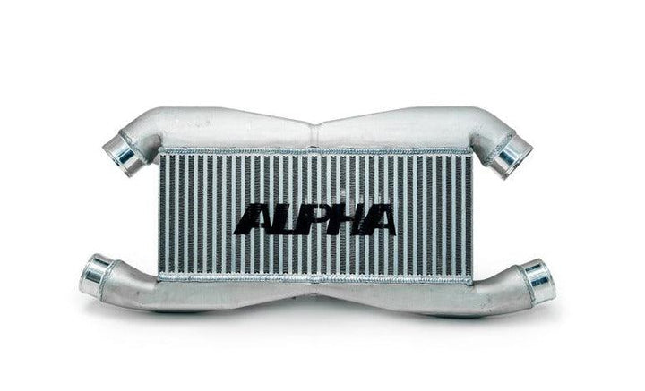 AMS Performance 2009+ Nissan GT-R R35 Alpha Intercooler for Stock IC Piping - Attacking the Clock Racing