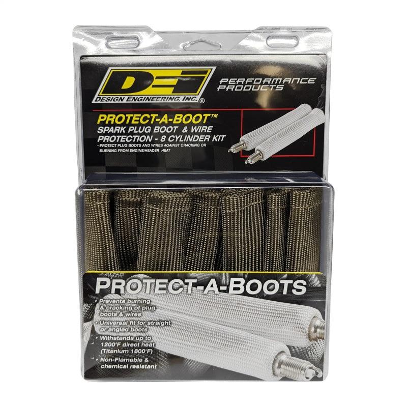 DEI Protect-A-Boot - 6in - 8-pack - Titanium - Attacking the Clock Racing