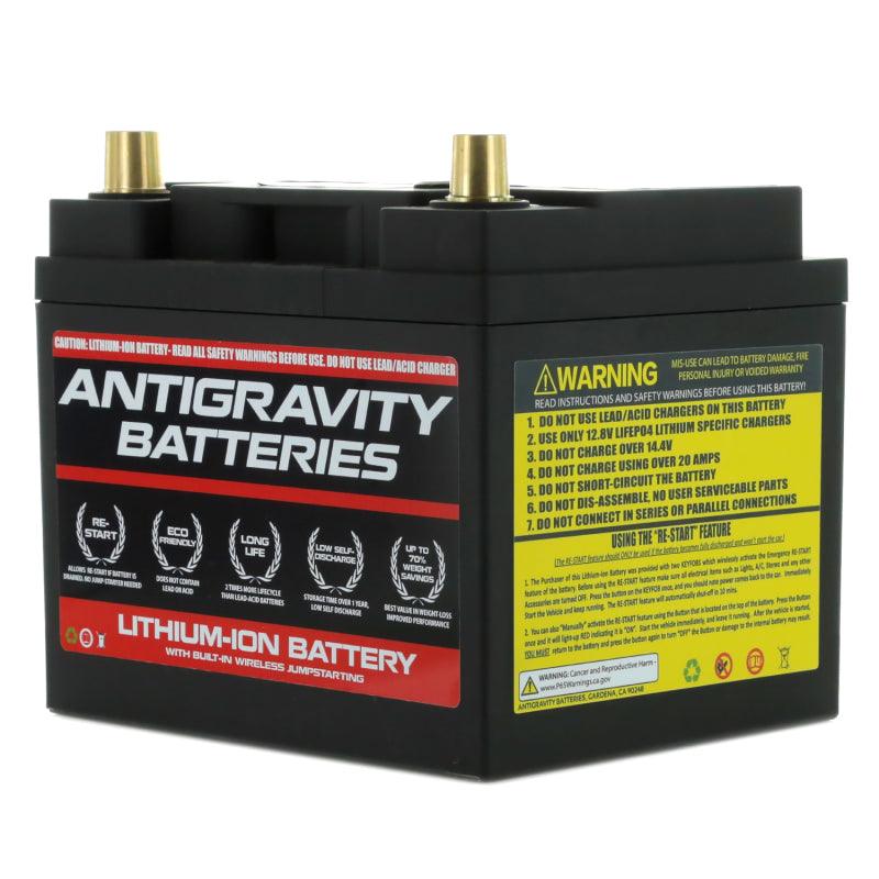 Antigravity Group 26 Lithium Car Battery w/Re-Start - 20Ah - Attacking the Clock Racing