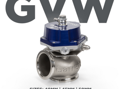 Garrett GVW-45 45mm Wastegate Kit - Blue