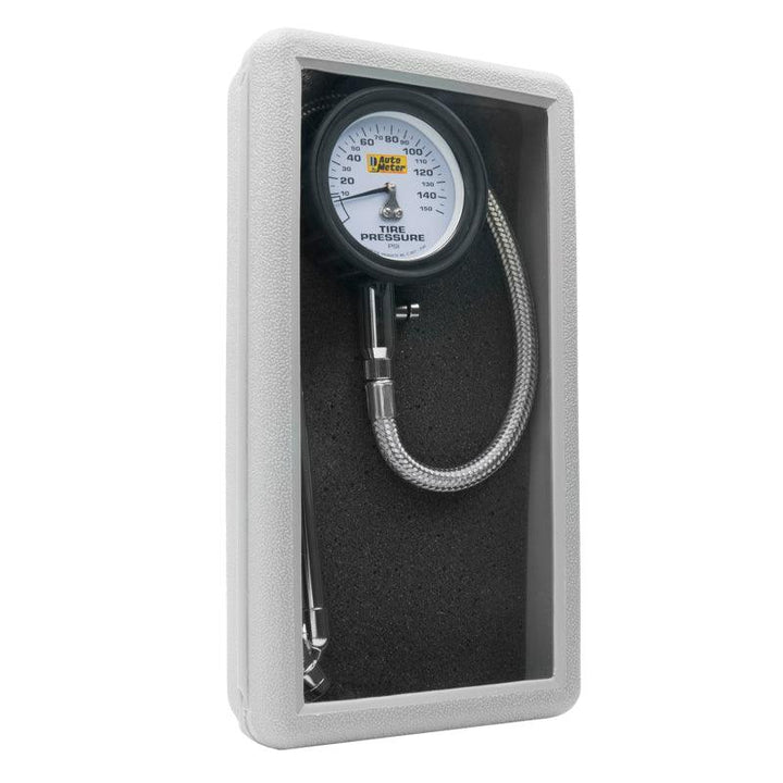 Autometer 150 PSI Analog Tire Pressure Gauge - Attacking the Clock Racing