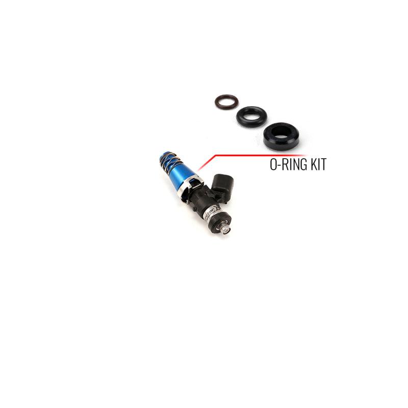 Injector Dynamics O-Ring/Seal Service Kit for Injector w/ 11mm Top Adapter and Denso Lower Cushion - Attacking the Clock Racing