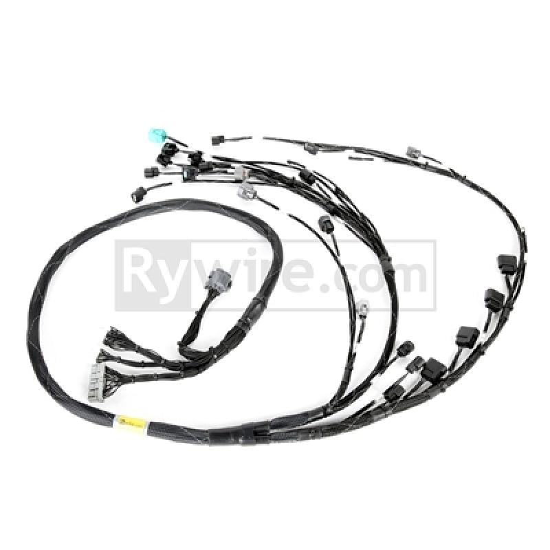 Rywire Honda K-Series Tucked Budget Engine Harness w/OBD2 02-04 RSX K20 Sensor/Headlights VSS - Attacking the Clock Racing