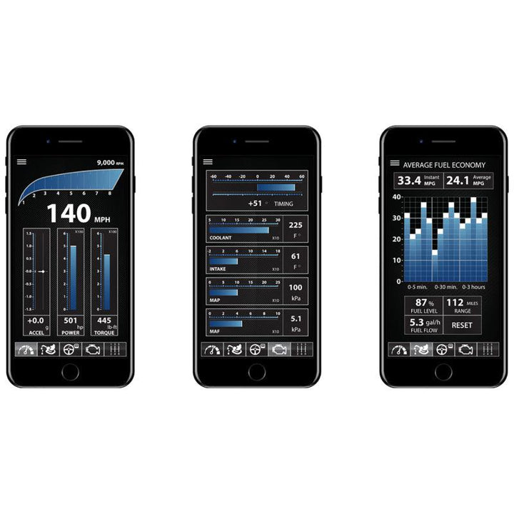 Autometer OBD-II Wireless Data Module Bluetooth DashLink for Apple IOS & Andriod Devices - Attacking the Clock Racing