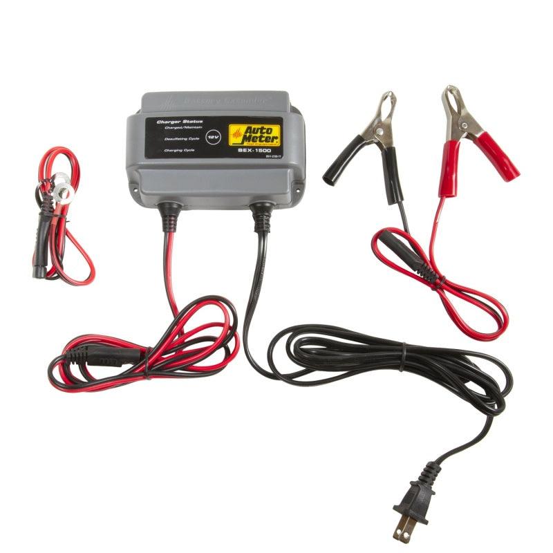 Autometer Battery Charger/Maintainer 12V/1.5A - Attacking the Clock Racing