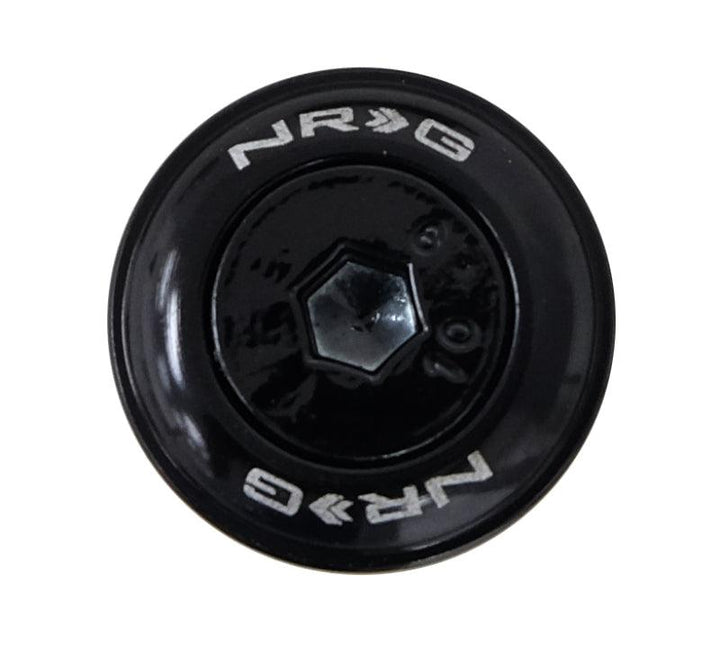 NRG Fender Washer Kit w/Color Matched M6 Bolt Rivets For Plastic (Black) - Set of 10 - Attacking the Clock Racing