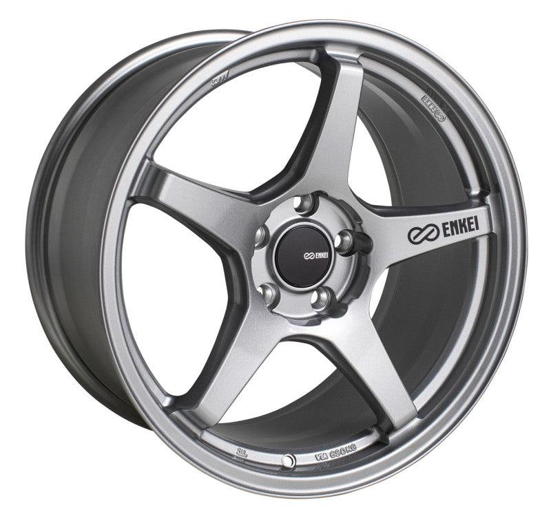 Enkei TS-5 18x8.5 5x114.3 38mm Offset 72.6mm Bore Storm Grey - Attacking the Clock Racing