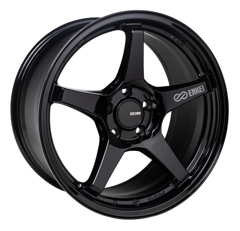 Enkei TS-5 18x9.5 5x120 45mm Offset 73mm Bore Black - Attacking the Clock Racing