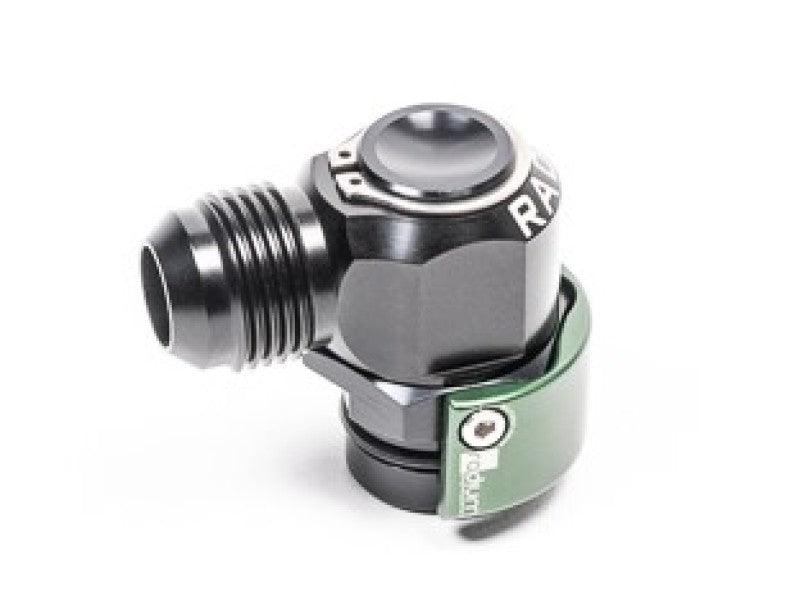 Radium V2 Quick Connect 19mm Male to 10AN Male 90 Degree - Attacking the Clock Racing