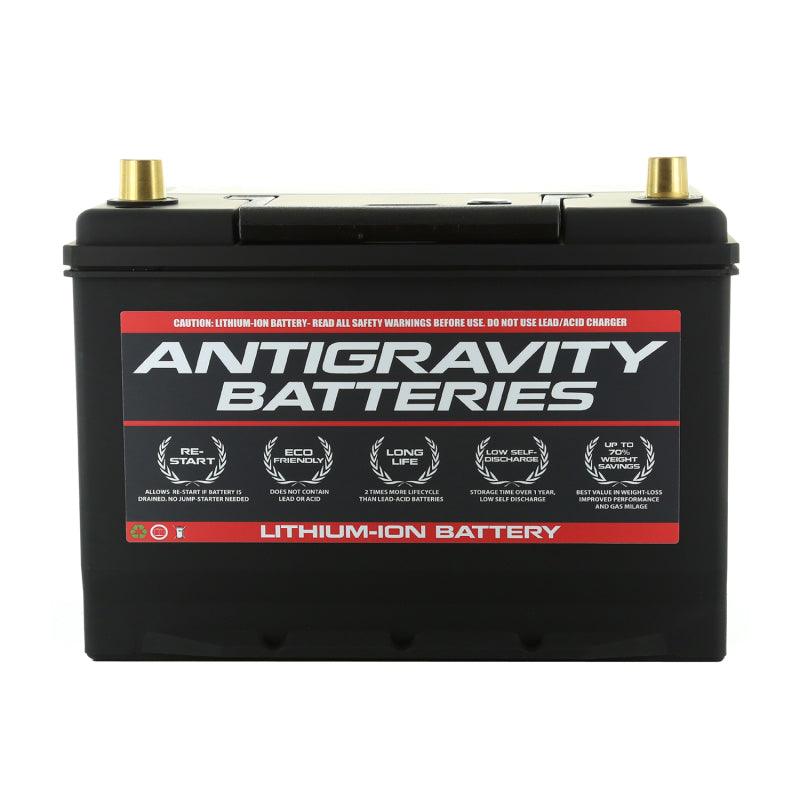Antigravity Group 27 Lithium Car Battery w/Re-Start - 60Ah - Left Side Terminal - Attacking the Clock Racing