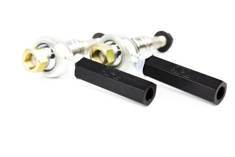 SPL Parts 03-08 Nissan 350Z V5 Front Outer Tie Rod Ends (Bumpsteer Adjustable) - Attacking the Clock Racing