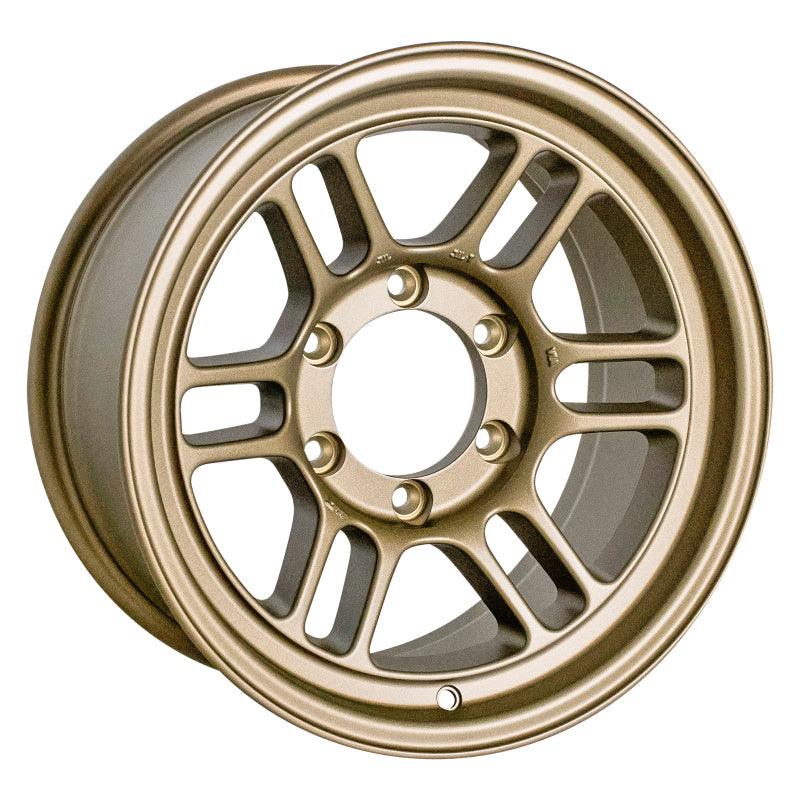 Enkei RPT1 16x8 6x139.7 Bolt Pattern +0 Offset 108.5 Bore Titanium Gold Wheel - Attacking the Clock Racing
