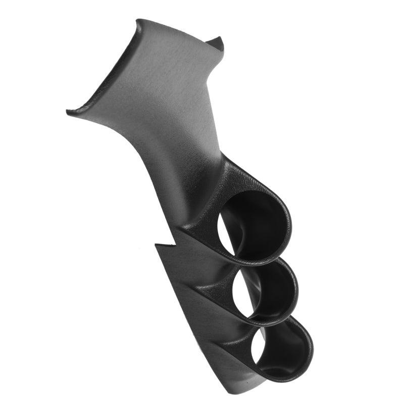 Autometer 89-94 Nissan 240SX Black Triple 52mm Pillar Pod - Attacking the Clock Racing