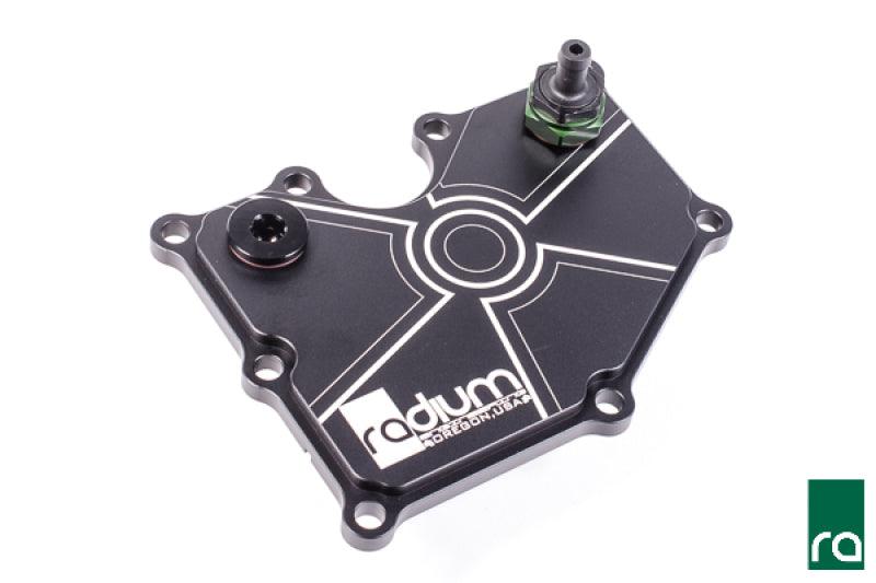 Radium Engineering 13-Up Focus ST / 16-18 RS / 15-Up Mustang Eco PCV Baffle Plate OEM Configuration - Attacking the Clock Racing