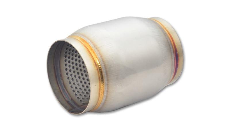Vibrant SS Race Muffler 3in inlet/outlet x 5in long - Attacking the Clock Racing