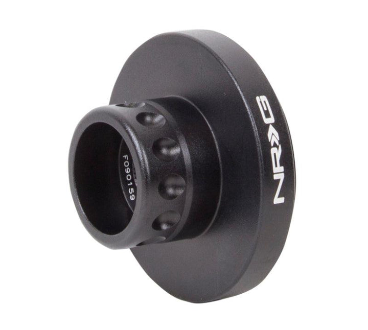 NRG Short Spline Adapter - Polaris RZR / Ranger (Secures w/OEM Lock Nut / Fits Quick Lock) - Black - Attacking the Clock Racing
