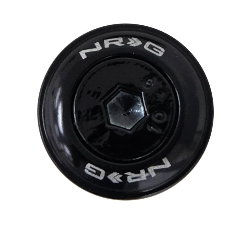 NRG Fender Washer Kit w/Color Matched M6 Bolt Rivets For Plastic (Black) - Set of 10 - Attacking the Clock Racing