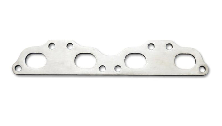 Vibrant Mild Steel Exhaust Manifold Flange for Nissan SR20 motor 1/2in Thick - Attacking the Clock Racing